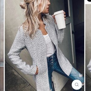 Vici Tayshia Coat Heather Gray